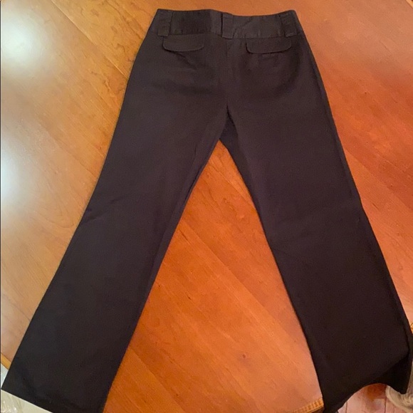 Miss Bison Wide Leg Black Slacks - Picture 3 of 4